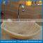New Style Carved Bathroom Onyx Stone Wash Basin & Sink
