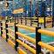 2023 Hot Sale Factory Yellow Imported Polymer Plastics  Road Traffic Barrier Flexible HC Double Barriers