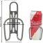 Bike Water Bottle Cage, Titanium Lightweight Bicycle Water Bottle Holder for Outdoor Cycling, Suitable for BMX, Road, MTB Mountain Bike