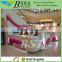 Fashion pink beauty retail nail bar furniture for sale                        
                                                Quality Choice