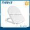 HL-410 MEIYE PP 425*340*48mm Round Soft-closing Toilet Seat Cover Ramp Down Toilet Lid