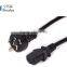 3 Flat pins Australia/New Zealand Plug to C13 female connector