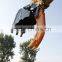 doosan kobelco SK200 bucket grapple, hydraulic Clamp grab, excavator grapple bucket