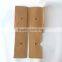 2016 Fashion Brown Kraft Paper Bag Metal Button Long Wallet