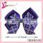 Factory produce cheerleading bows and ribbons hair bow with clip,ribbon bow for girls