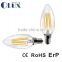 2W 4W Non Dimmable C35 led lighting Glass 360degree C35 led filament bulb lights                        
                                                                                Supplier's Choice