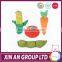 Custom Soft Stuffed Plush Material Fruit And Vegetable With Sound