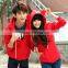 Wholesale hooded couple lover sweatshirt/sublimation sweatshirt