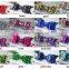 4.5" Glitter Girl Hair Bow, Glitter Leather Bow, glitter bow barette