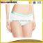 Trendy simple design low waist spandex cotton sexy young teen girl underwear