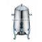 Hot and cold milk tea dispenser, insulated beverage dispenser 8L*3