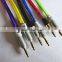 colorful DC3.5 flat braid metal audio cable