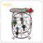 Promotional Novelty bar home furniture round metal wine rack /stackable metal wine rack