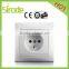 European Eletric Wall Socket With Usb Port