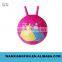 Inflatable pvc bouncing hopper ball for kids with handle