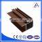 Brilliance 6061 Wood Grain Finish aluminum picture frame extrusion