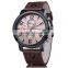 Army Style Military Sports Chronometer Male Leather Men Curren Watches