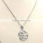 Stainless Steel Fashion Jewelry Best Friends Pendant Necklace