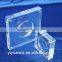 wavelike clear acrylic photo frame / plexiglass picture frame