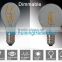 Dimmable 2W 4W 8W E14 E27 B22 Filament LED Bulb