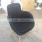 shopping mall public area Tom Dixon Scoop highback chair
