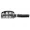 Hot Selling Portable Barber Anti-static Soft Curved Vent Salon Hairdressing Tool Rows Tine Comb Hair Brush Plastic 26.5 7.5cm