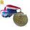 2015 new coming metal sports medals with ribbon