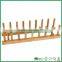 Kitchen Bamboo Plate Rack Holder/Dish Rack