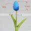 Wholesale Wedding Flower for Gift Artificial Flower Tulip Fabric Flower