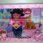 Nice 13 inch baby doll for kids with walking trainer toy doll baby doll
