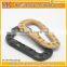 Yukai Plastic carabineer lock D-shape carabineer for outdoor sport