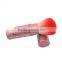 High-End Good Qualty Soft Synthetic Hair Retractable Makeup With Printed Flower