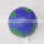 6.5cm earth shaped stress ball globe foam ball