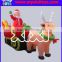 Outdoor Christmas decoration inflatable Santa House for sale                        
                                                Quality Choice