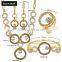 China Wholesale 18K Gold Jewelry Half Set