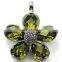 2015 new products jewelry pendant antique flower charm