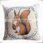 Decorative embroidered woven sofa cushion cover and pillow cover