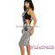 Hot Sex Women Amazing Graphic Print Grey Club Dress First Night Sexy Dresses