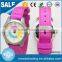 Promotion fancy design colorful nylon strap cheap watch for children