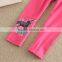 2-6y (f5505) Beautiful children girls legging pants new winter flower kids leggings with skirt