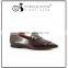 slip-on spike heels shoes, private label modern girl no heel shoes