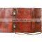 Genuine Leather Made Embossed Stone Leather Journal Diary With Precious Three Stone