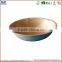 2015 high quality pine wood plate round shaped wood plate