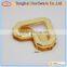 China manufacturer metal heart-shaped hardware magnet lock for leather bag