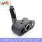 Popular 3 in 1 12V DC car charger cigarette lighter adaptor