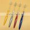 Hotel disposable toothbrush hot high quality disposable hotel home toothbrush/hotel dental kit colorful leaf toothbrush