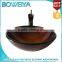 Foshan Boweiya Round Shape Water Wash Solid Surface Basin