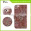 custom design hard plastic cell phone case leather with great price for iPhone 6