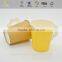 custom biodegradable hot soup paper cup with handle