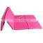 pink and green gymnastics mat folding mat